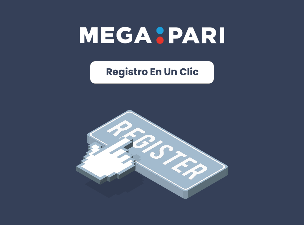 Megapari - registro en un clic