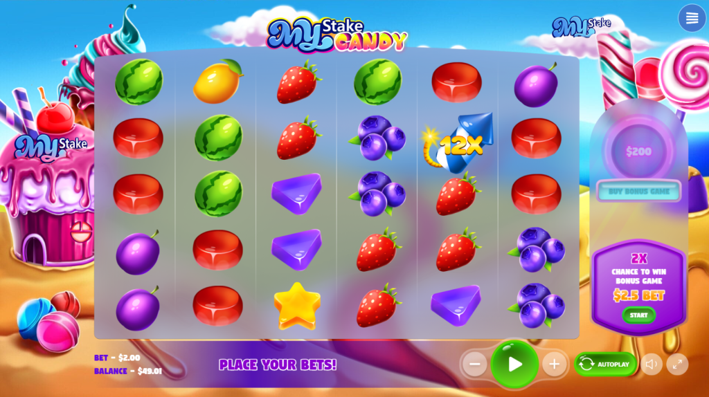mystake candy slot game