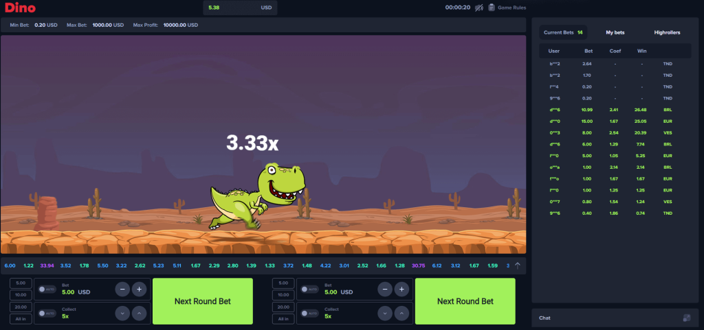 El juego de Dino
