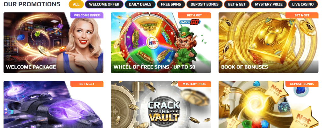 promociones de netbet