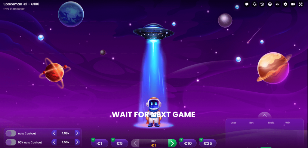 pragmatic play spaceman crash game