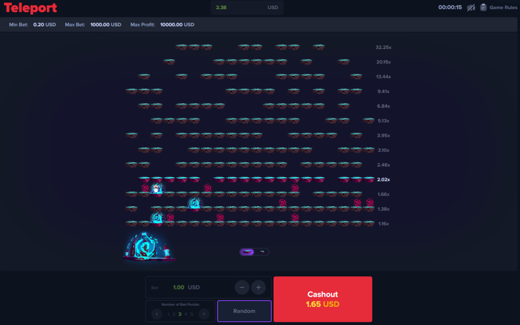 Juego de Teleport